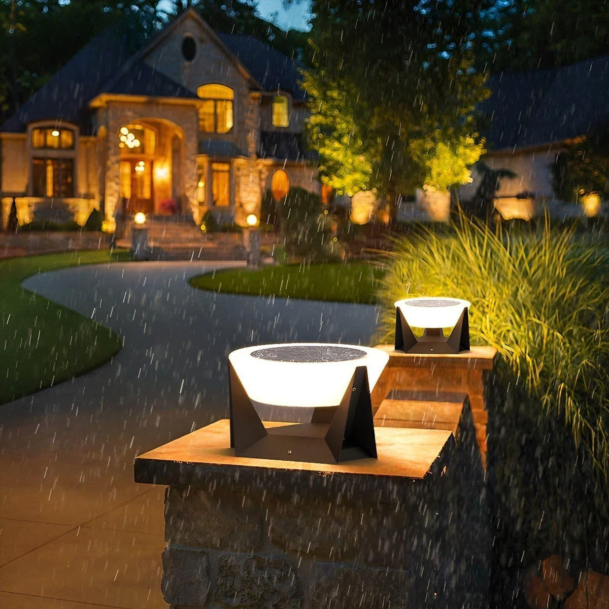 Mosrugs | Luxio Solar – Luxurious Solar-Powered Japanese Garden Lamp