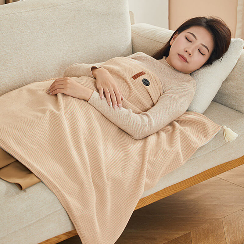 Mosrugs | CozyWarm USB Heated Blanket – Portable Electric Throw with 3 Heat Settings & Soft Fleece Fabric