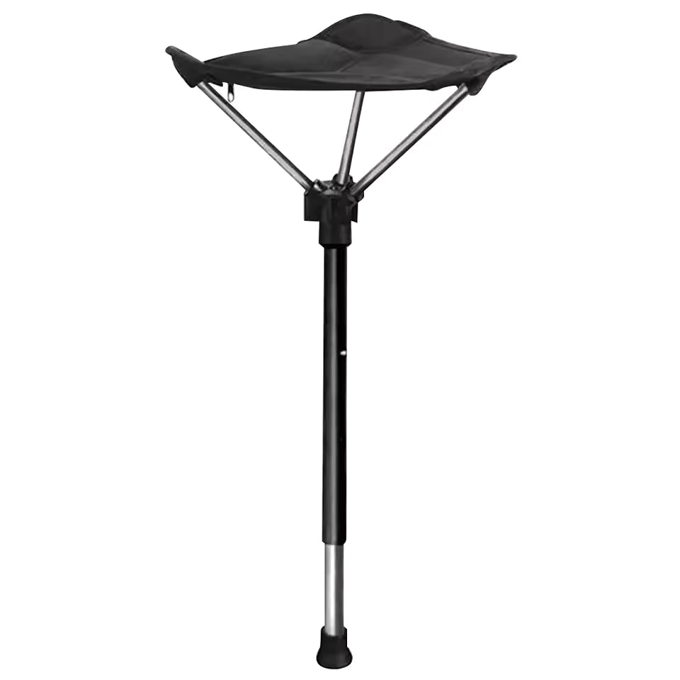 Mosrugs | Adjustable Aluminum Alloy Folding Camping Stool 125kg Load Bearing for Hiking Travel