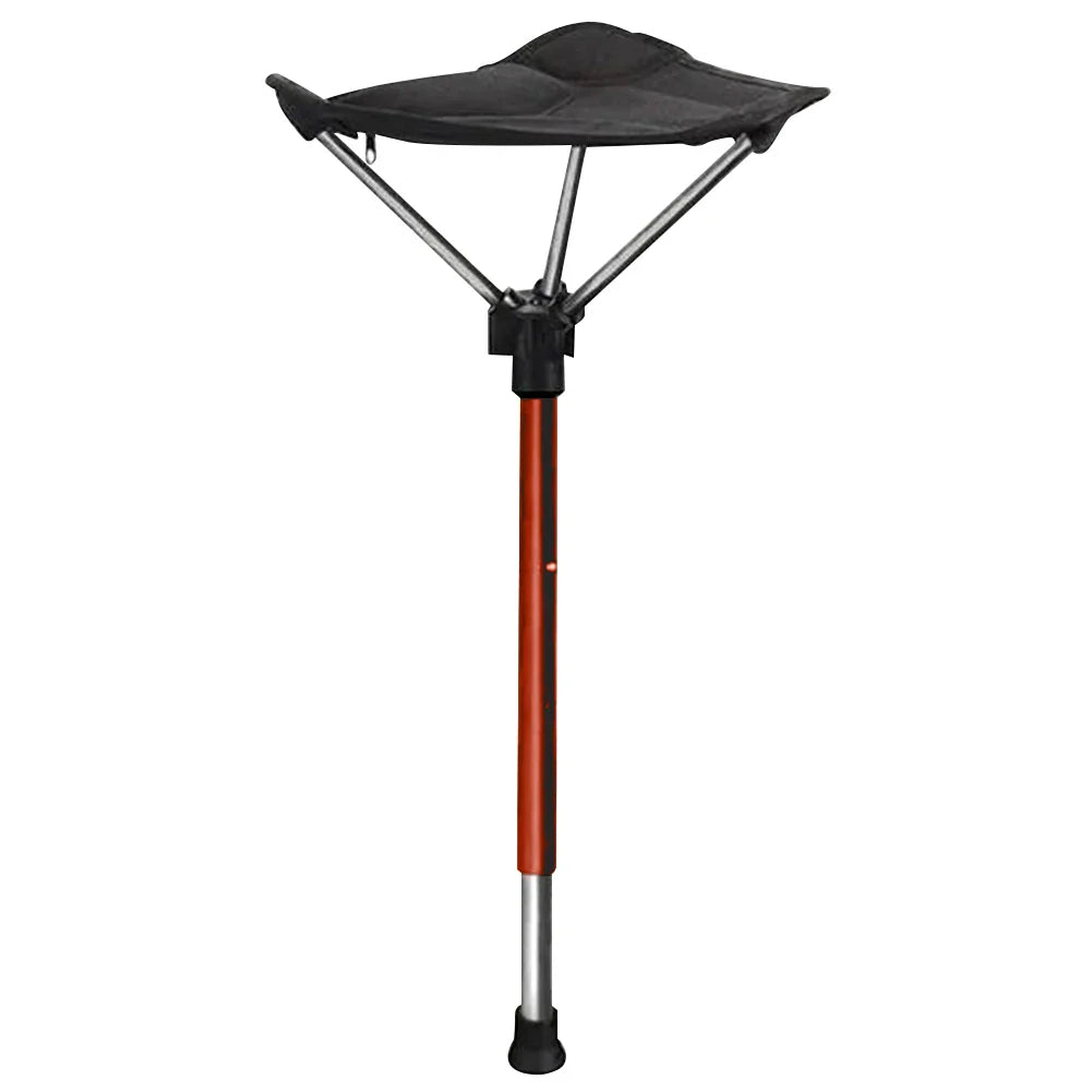 Mosrugs | Adjustable Aluminum Alloy Folding Camping Stool 125kg Load Bearing for Hiking Travel