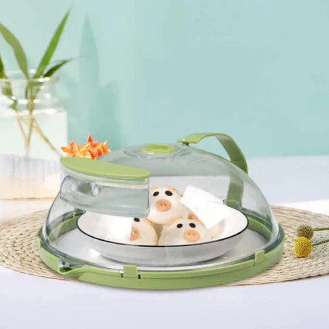 Mosrugs | Handy Microwave Cover | Locks in Moisture, Safe Handle & Versatile for Home, Dorms, and Apartments