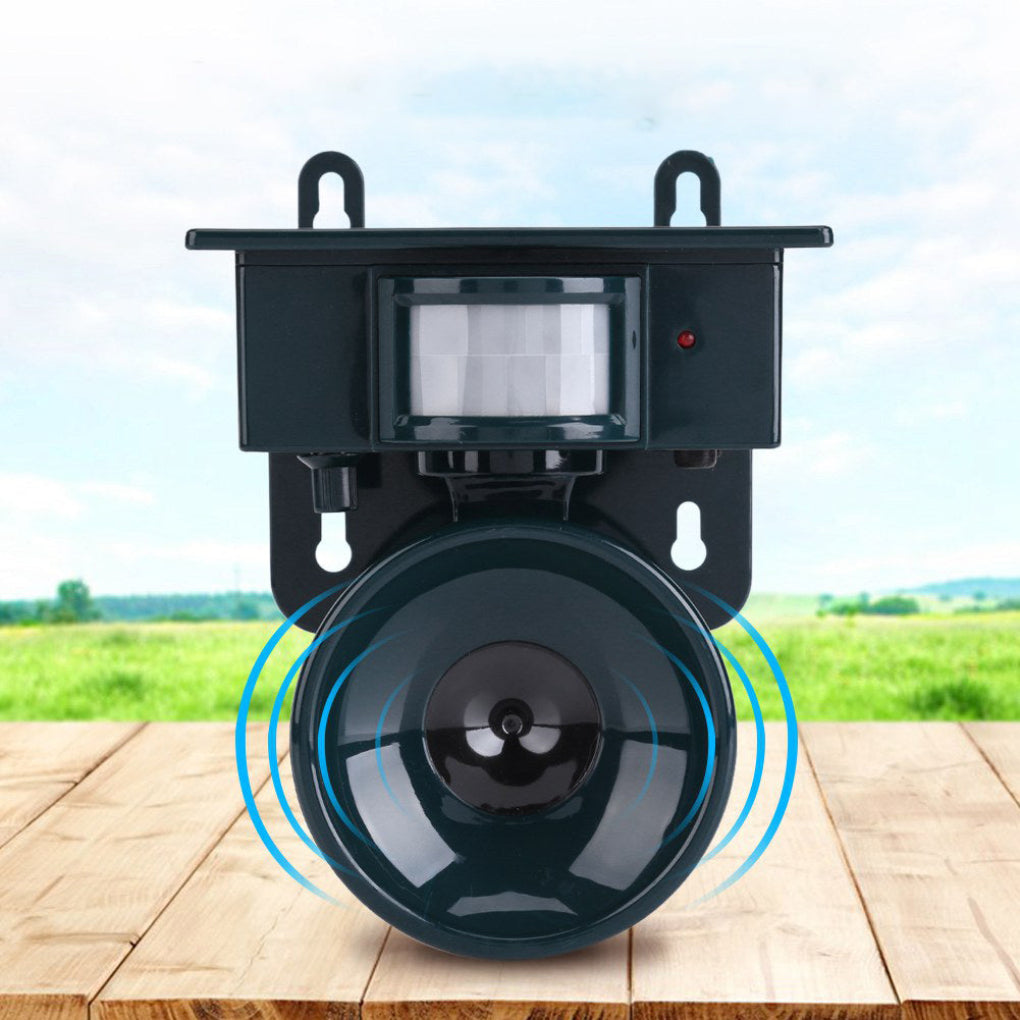 Mosrugs | TerraGuard – Weatherproof Solar Bird Repeller with PIR Motion Sensor & Natural Sound Deterrent