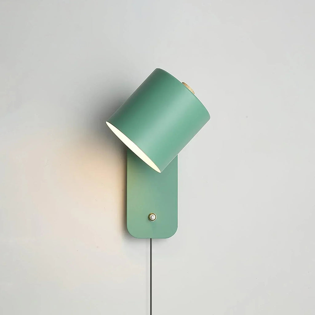Mosrugs | Lunara | Cylindrical Wall Lamp with Plug-In Cord