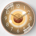 Mosrugs | Silent Classic Wall Clock | Non-Ticking Elegant Timepiece for Bedroom & Office