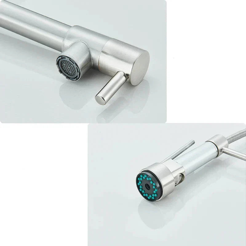 Mosrugs | NickelPivot - 360° Rotating Kitchen Tap