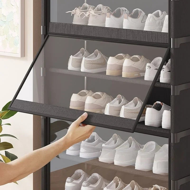 Mosrugs | TransRack – Transparent Multi-Layer Shoe Storage Cabinet