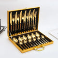 Mosrugs | Oraliu Golden Cutlery Set