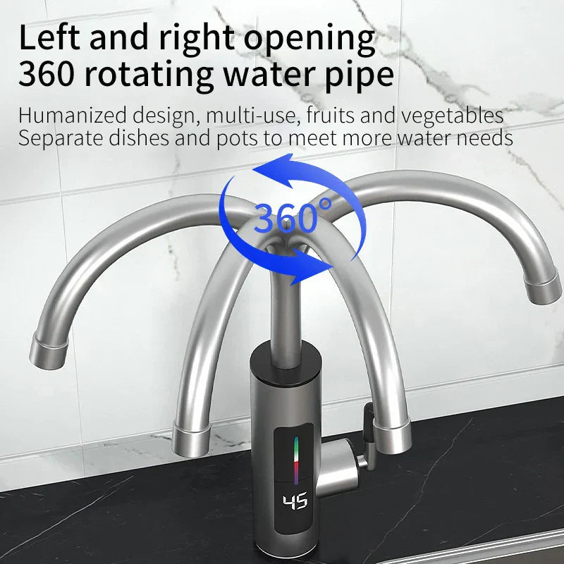 Mosrugs | Aqualis Electric Kitchen Tap – Instant Hot Water in Seconds