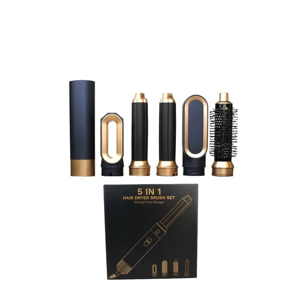 Mosrugs | Glossify 5-in-1 Hair Styler | 1000W Hot Air Brush with Ionic Technology