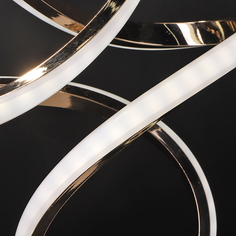Mosrugs | SpiralGlow – Sleek LED Table Lamp with Cozy Warm Light