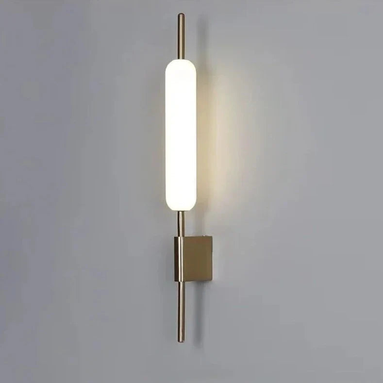 Mosrugs | AuraGold – Elegant Gold Wall Lamp for LED Illumination
