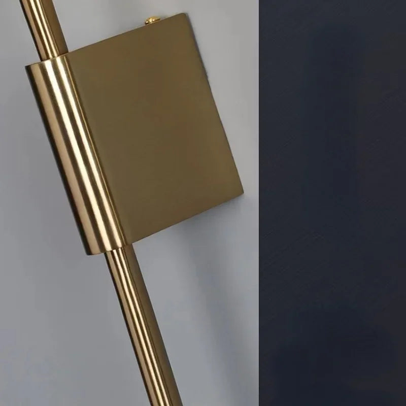 Mosrugs | AuraGold – Elegant Gold Wall Lamp for LED Illumination