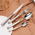 Mosrugs | Premium Stainless Steel Cutlery Set – 304 Mirror Finish Silverware for Everyday & Formal Dining