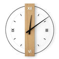 Mosrugs | SilentOak – Minimalist Wooden Wall Clock with Silent Movement