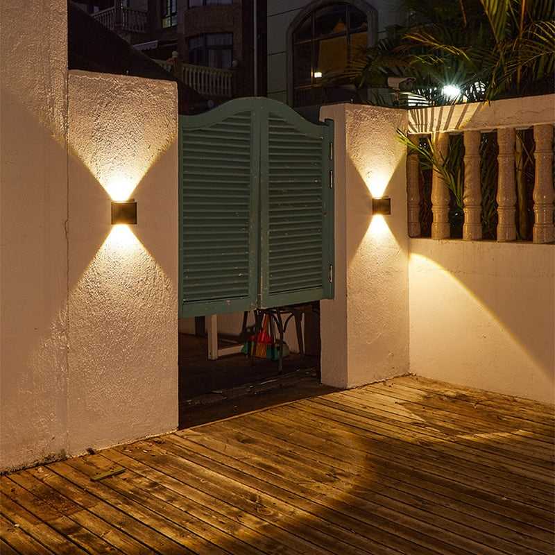 Mosrugs | SolarFlare - Upward & Downward Solar Wall Lamp
