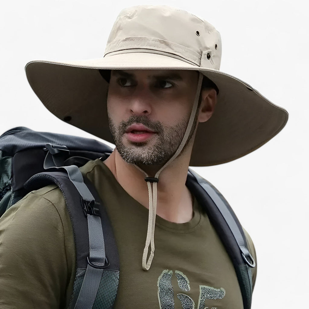 Mosrugs | Zeno UV Protection Outdoor Hat – Breathable Sun Hat for Hiking, Camping & Fishing
