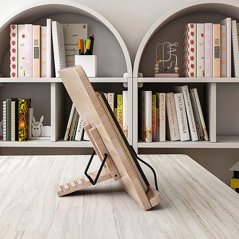 Mosrugs | NaturalEase - Wooden Tablet Holder