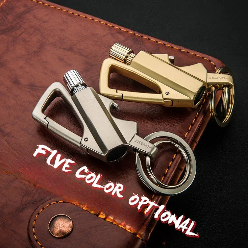 Mosrugs | FlareKey – Multifunction Keychain Lighter | Windproof Kerosene Lighter for Outdoor & Everyday Use