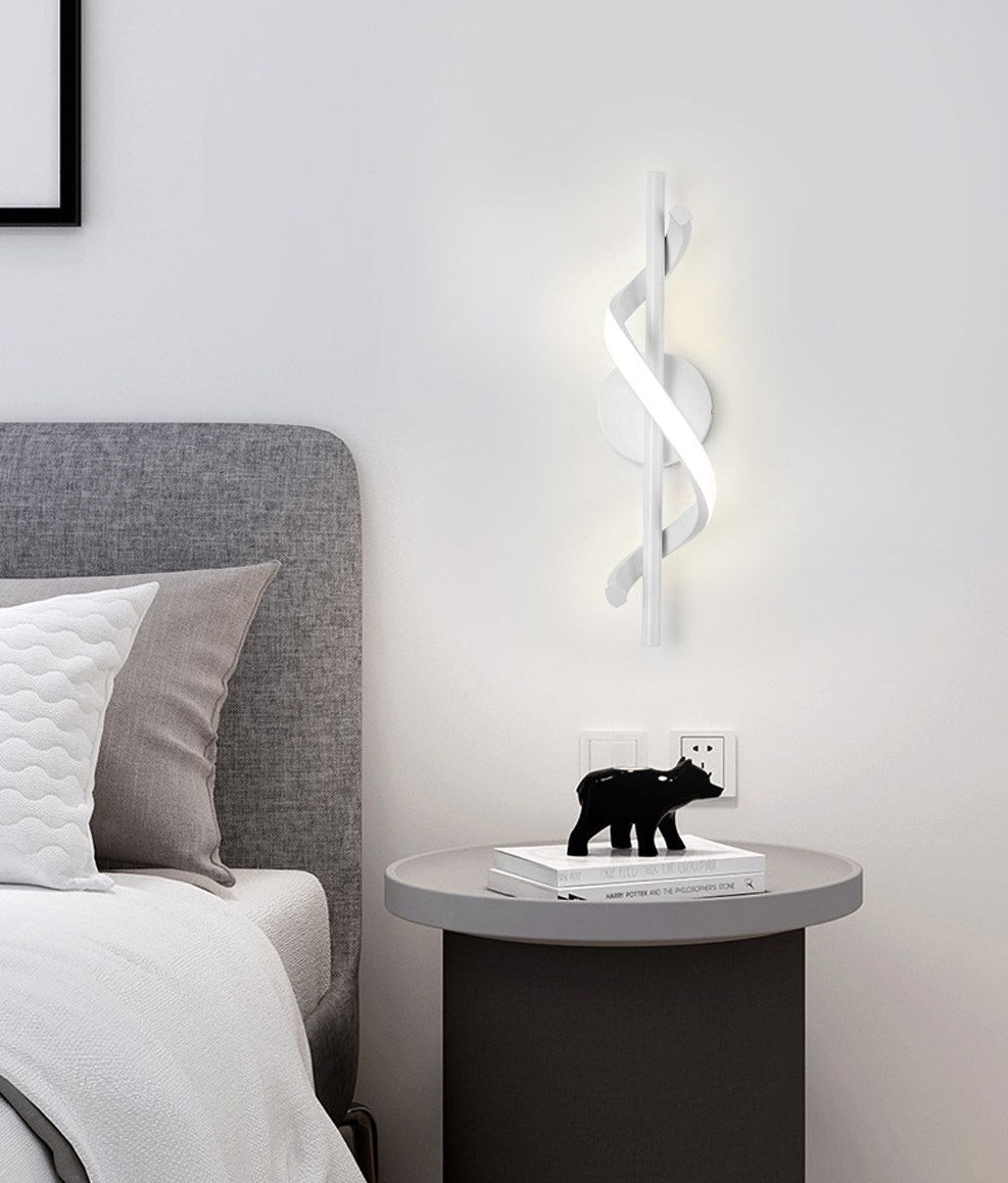 Mosrugs | SpiralLume – Minimalist LED Wall Light with a Modern Edge