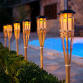 Mosrugs | 5-Piece Solar Torch Light Set – Flame Effect LED Garden Lights | Solar Powered & Weatherproof Outdoor Lighting