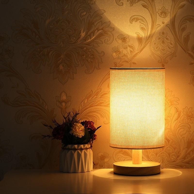 Mosrugs | NordicLume – Solid Wood LED Desk Lamp for a Sleek Scandinavian Look