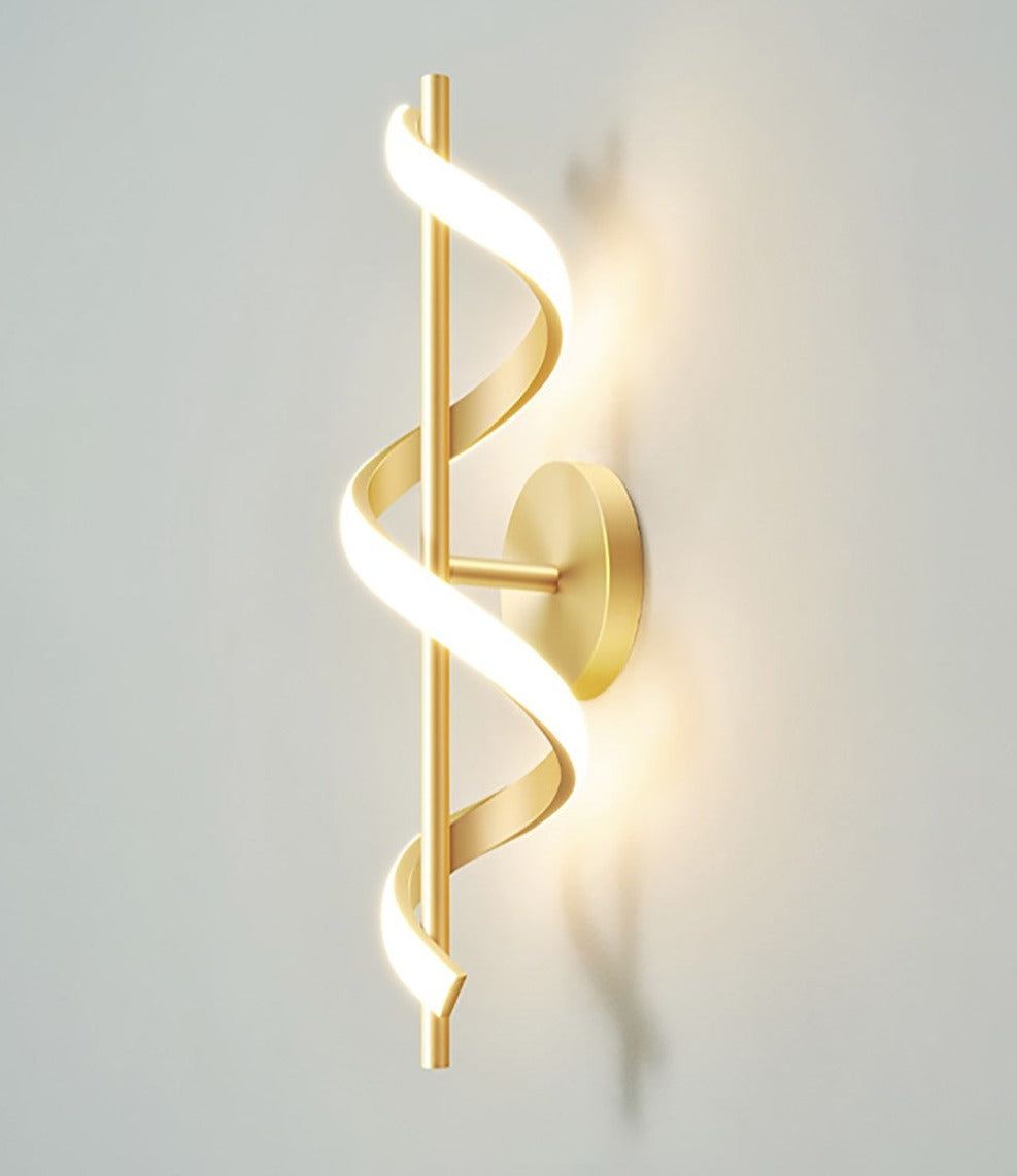 Mosrugs | SpiralLume – Minimalist LED Wall Light with a Modern Edge