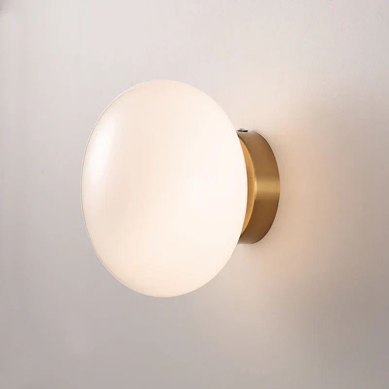 Mosrugs | BrassAura – Elegant Wall and Ceiling Lamp with Brass Detailing