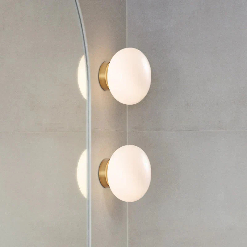 Mosrugs | BrassAura – Elegant Wall and Ceiling Lamp with Brass Detailing