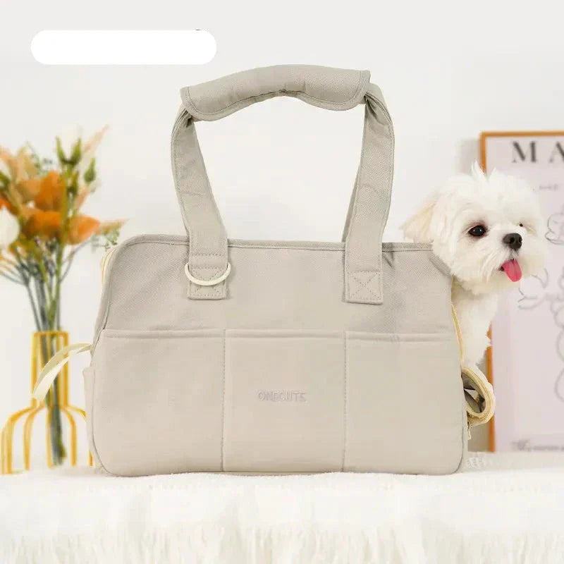 Mosrugs | LuxCarry – Durable & Safe Pet Travel Bag for Small Dogs and Cats | Lightweight, Breathable & Stylish