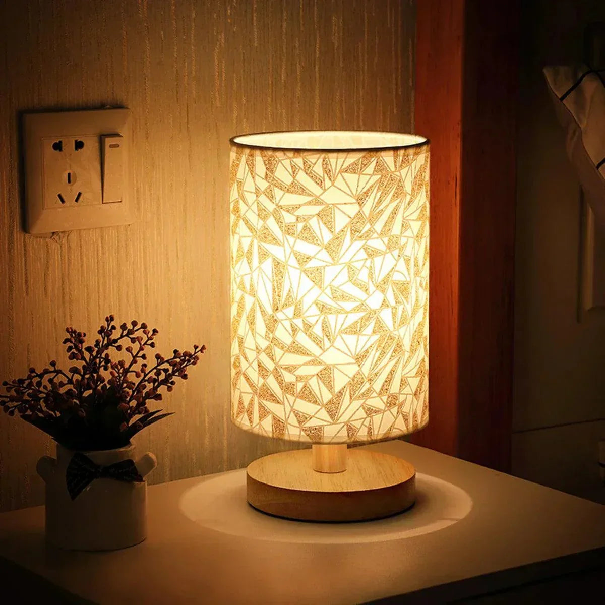 Mosrugs | LumaVita - Elegant Solid Wood Design Lamp