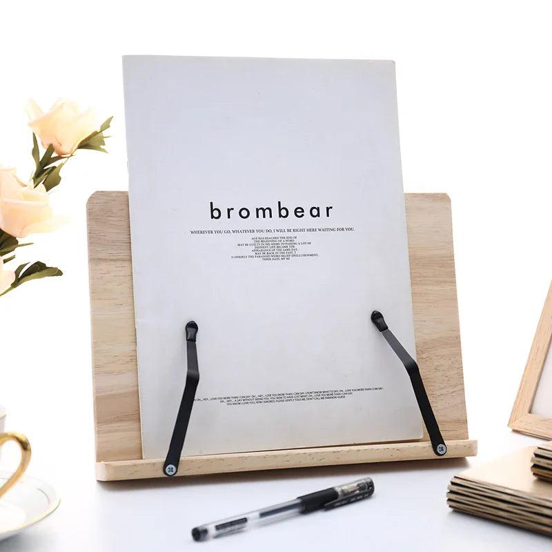 Mosrugs | NaturalEase - Wooden Tablet Holder