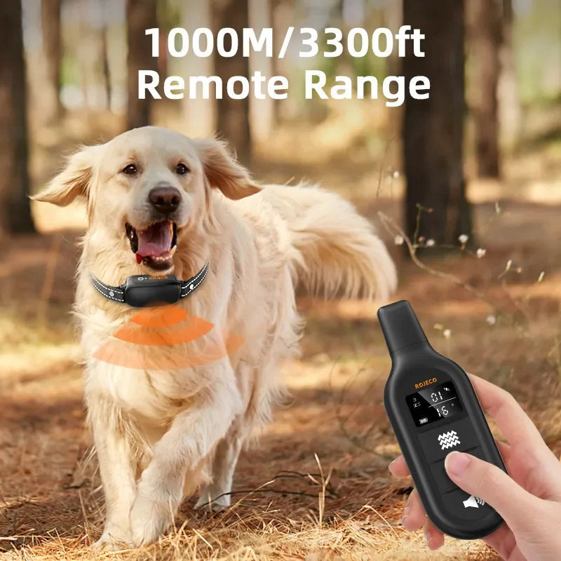 Mosrugs | ProTrain – Rechargeable Waterproof Dog Training Collar with Remote