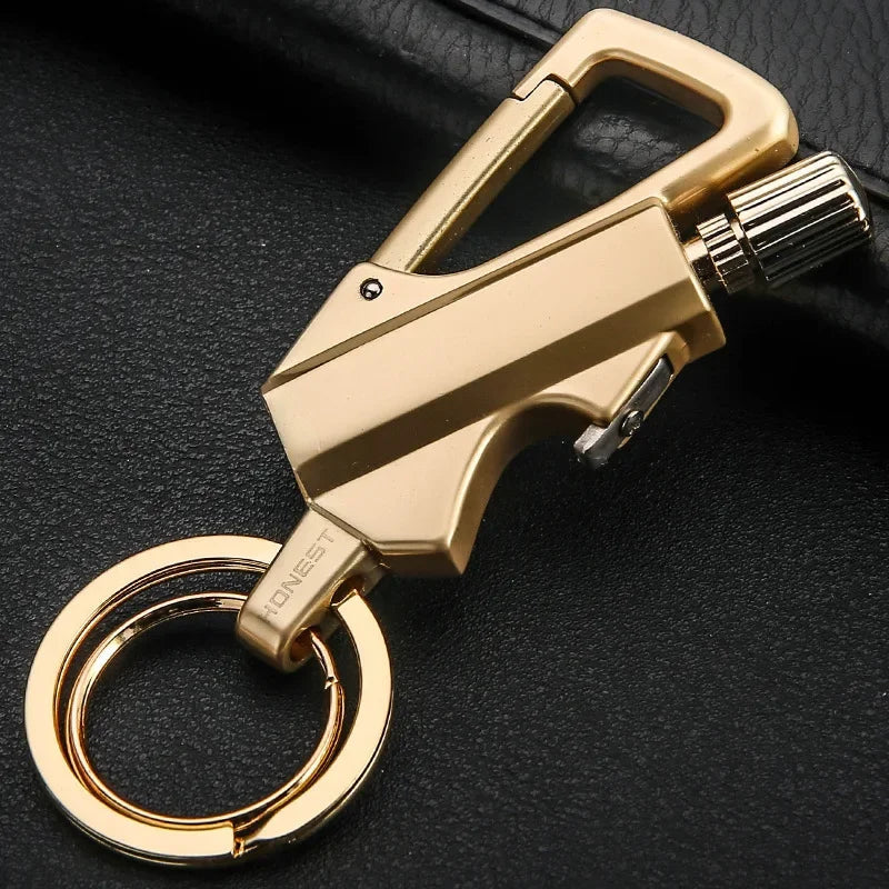 Mosrugs | FlareKey – Multifunction Keychain Lighter | Windproof Kerosene Lighter for Outdoor & Everyday Use
