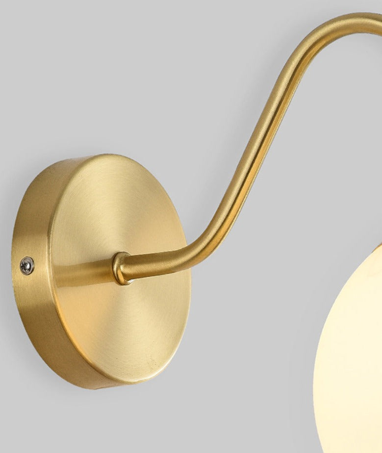 Mosrugs | SphereLuxe – Scandinavian Wall Light with Adjustable Lighting