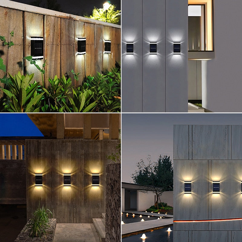 Mosrugs | BloomRay – Solar Wall Lamp for Beautiful Garden Illumination