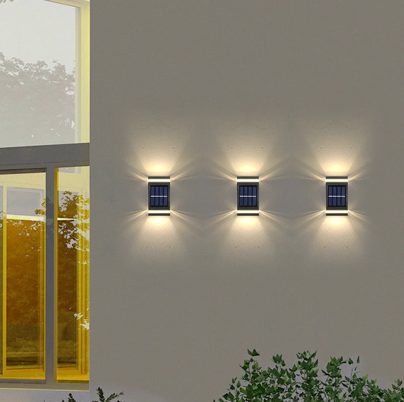 Mosrugs | BloomRay – Solar Wall Lamp for Beautiful Garden Illumination