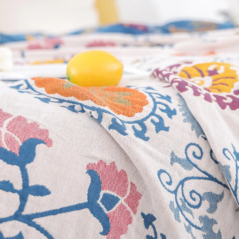 Mosrugs | BohemiaCotton – Soft & Cooling 100% Cotton Blanket