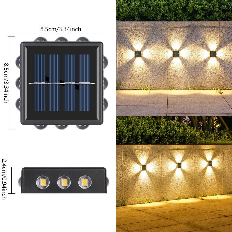 Mosrugs | SolarVibe – Sustainable Solar Wall Light for Modern Outdoors