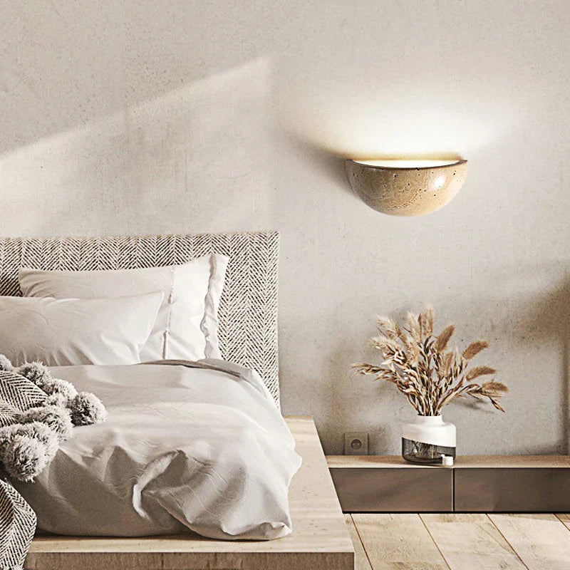 Mosrugs | SabiGlow - Organic Rock Wall Light