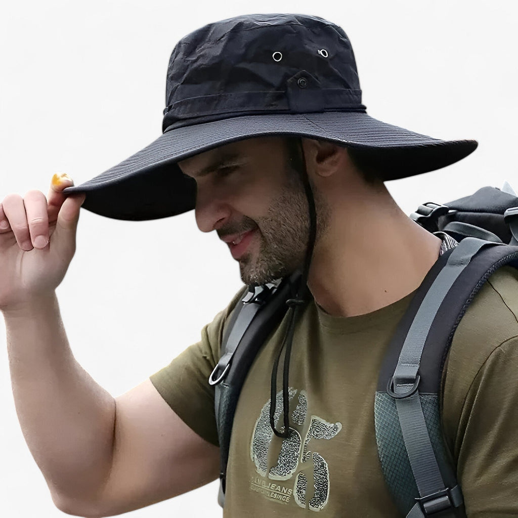 Mosrugs | Zeno UV Protection Outdoor Hat – Breathable Sun Hat for Hiking, Camping & Fishing