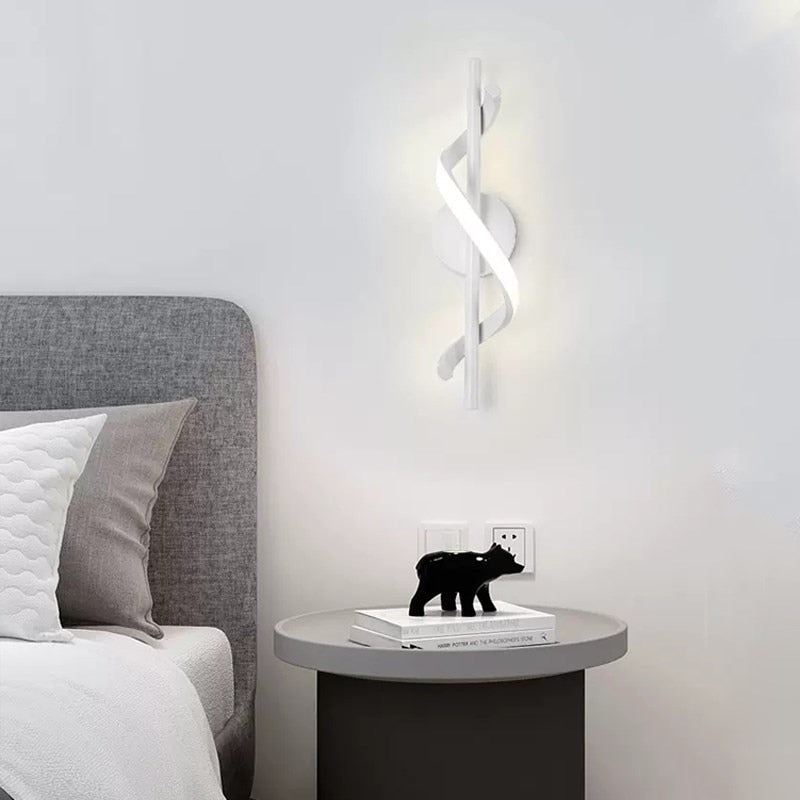 Mosrugs | SpiralLume – Minimalist LED Wall Light with a Modern Edge