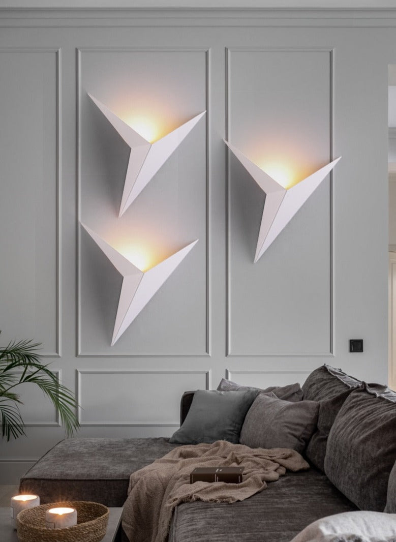Mosrugs | TriGlow – Triangular Wall Lamp for Sleek, Modern Lighting