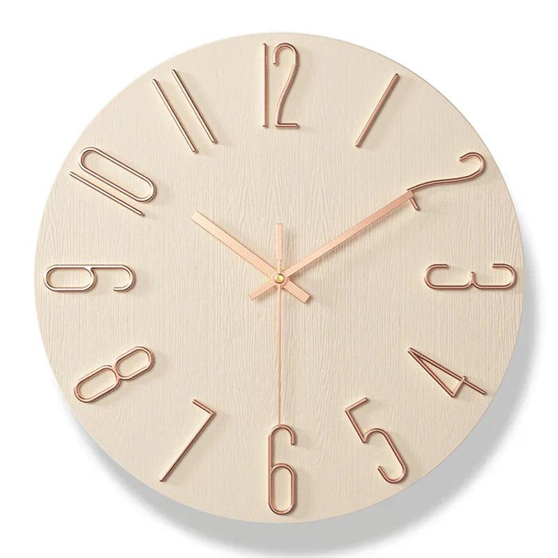 Mosrugs | ScandiTick - Elegant Wooden Timepiece