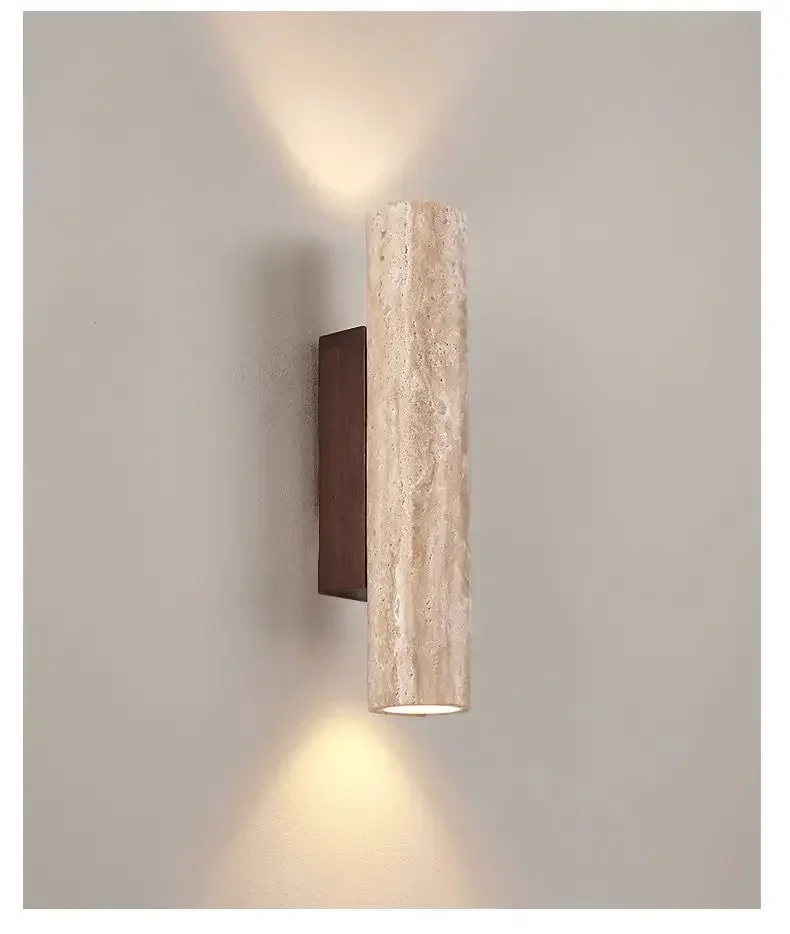 Mosrugs | LumeStone Wall Lamp – Luxury LED Marble Light for Stylish Interiors