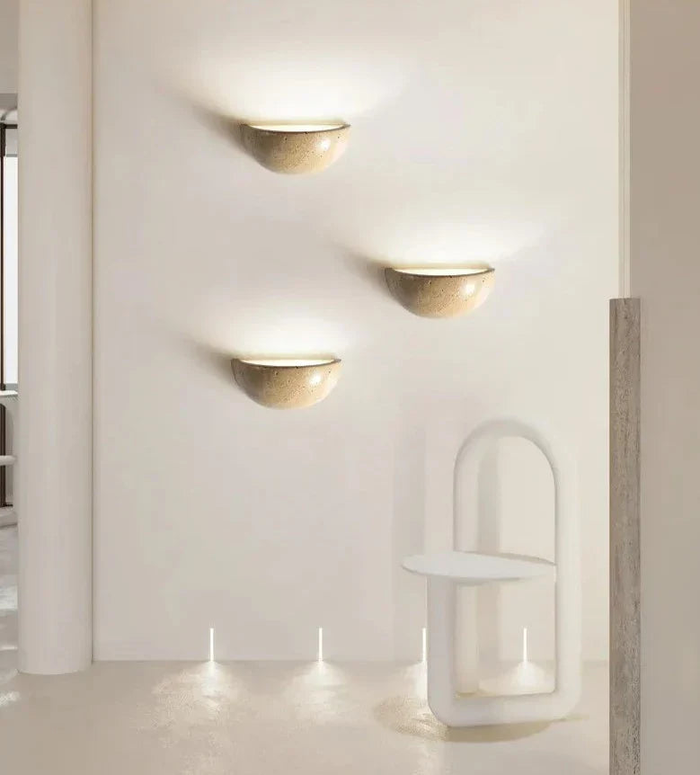 Mosrugs | SabiGlow - Organic Rock Wall Light