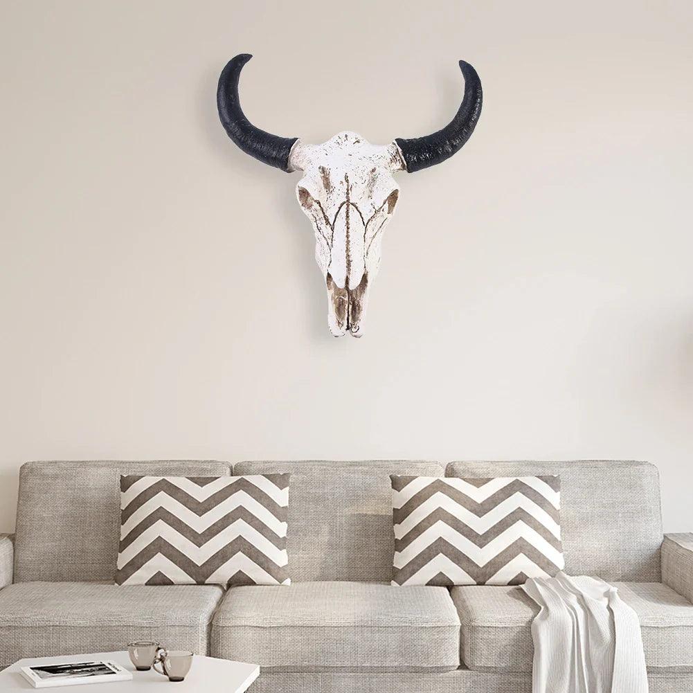 Mosrugs | HornAura - Longhorn Skull for Your Interior