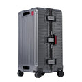 Mosrugs | Zagreb – Wide Handle Hardshell Suitcase with Aluminium Frame & 360° Spinner Wheels