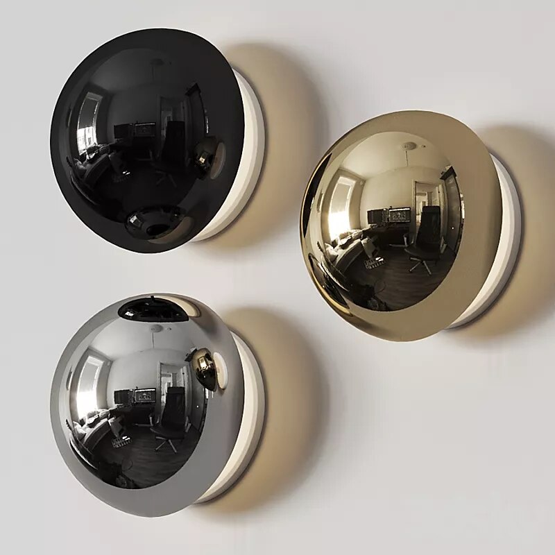 Mosrugs | AuroraLume – Nordic Wall Lamp in Aluminium and Acrylic