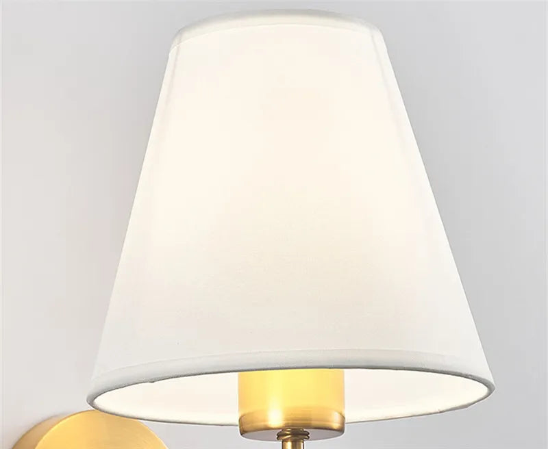 Mosrugs | RusticGlow - Wandlamp van Stof in Amerikaanse Stijl