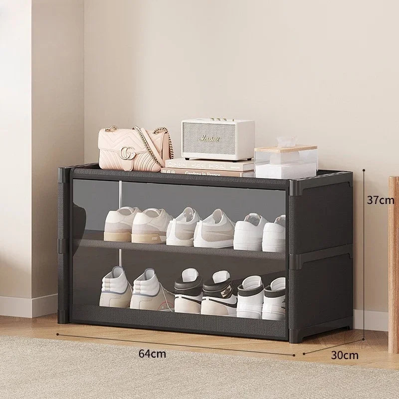 Mosrugs | TransRack – Transparent Multi-Layer Shoe Storage Cabinet